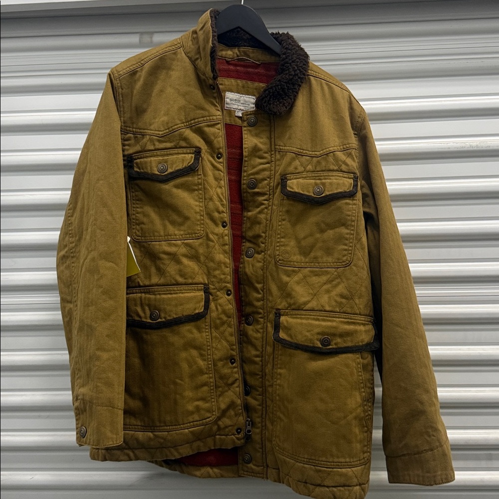 Blue RanchWear Men's Brown Western Coat Size L